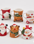 Set 6 tazzine caffè, con 3 soggetti assortiti. EDG