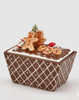 Contenitore/scatola torta rombi, misura grande, H.19x20x13cm. EDG