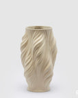 Vaso Brezza, sabbia, misura H. 35x20x18cm. EDG