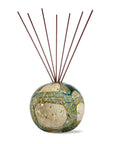 Sfera decorativa Saturno, in vetro colorato, misura Ø17.5xH.15 cm. L'oca nera