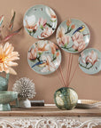 Piatti decorativi da parete Amelia, set 4pz. L'oca nera