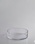 Vaso coppa basso, in vetro trasparente H7. EDG