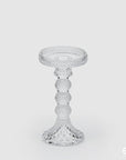 Portacandela "Classic", in vetro, misura H.16,7 x D. 8,8 cm. EDG