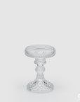 Portacandela "Classic", in vetro, misura piccola H.11.8 x D. 8,8 cm. EDG