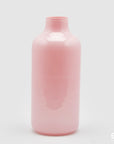 Vaso collostretto, misura grande H.34 D15cm., in vetro, rosa. EDG