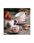 Set 6 Tazze da moka/espresso con piattino, Linea Toy's delight. Villeroy &amp Boch