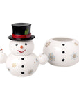 Barattolo pupazzo di neve, Linea Christmas Toys Memory. Villeroy & Boch