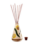 Diffusore di essenze "Namib" da Lt. 1.70 con bastoncini neri e shopper. L'oca nera
