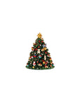 Albero di Natale Decorazione da appoggio con carillon e movimento. L'oca nera