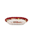 Ciotola ovale Babbo Natale con bambini Villeroy &amp Boch linea Toy's fantasy