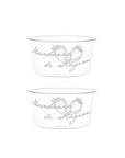 Vaso faccia con frutta, in ceramica, colore bianco e rosso. EDG