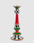 Portacandela scacchi, misura grande, H. 35 x D.14 cm. EDG
