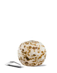Sfera decorativa Giove, in vetro colorato, misura Ø17.5xH.15 cm. L'oca nera