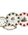Servizio tavola natalizio 18 pz. Circus. Fade