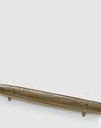 Vassoio ovale con piedi, misura grande, 58x10cm. EDG