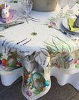 Tovaglia pasquale Roger 170x270 cm., 100% lino. Tessitura Toscana Telerie