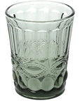 Bicchiere Solange, in vetro, colore grigio, set 6pz. Tognana