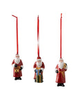 Ornamento Babbo Natale, Set 3 Pezzi. Villeroy &amp Boch