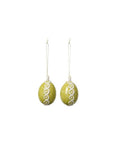 Set 2 uova verde Ornamento Linea Spring eggs. Villeroy & Boch