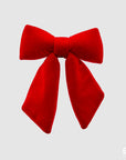 Fiocco Velluto rosso, misura 22x26 cm. EDG
