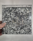 Confezione foglia argento sminuzzata. Sia Home Fashion