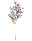Decoro floreale argento. Blanc Mariclò