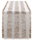 Runner intrecciato, bianco, 150x42 cm. Blanc Mariclò