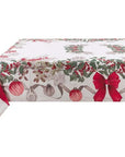 Tovaglia natalizia quadrata 125x125 Blanc Mariclò