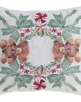 Cuscino natalizio Linea Teddy Bear 30x30 cm. Blanc Mariclò