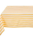 Tovaglia a righe, 150x220 cm. Blanc Mariclò