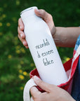 Borraccia termica "Ricordati di essere felice" Simple day