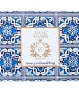 Sisal box Blue 6 saponi e guanto scrub. Casa Amalfi