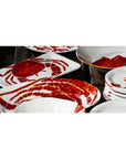 Bolo Conchiglia capasanta, Linea Marina, in ceramica. Virginia Casa