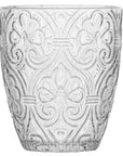 Bicchiere basso "Corinto", in vetro, trasparente, set 6 pz. Fade