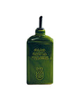 Lattina olio con beccuccio, in ceramica, verde. Virginia Casa