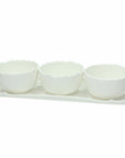 Vassoio Happy Hour Bianco LINEA KALIKA. Tognana