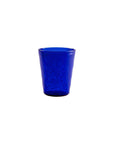 Bicchiere acqua "Memento" in vetro, colore blue elettrico, set 6 pz. Serafino Zani