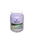 Candela in giara grande, profumazione Lavanda e citronella. Price's