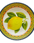 Piatto Fondo Linea Amalfi, set 2 pz. in melamina. Emporio Zani