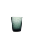 Bicchiere acqua "Memento" in vetro, colore avio, set 6 pz. Serafino Zani