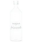 Bottiglia acqua decoro "Acqua Frizzante". Simple day