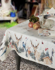 Set 4 tovaglioli puro lino, linea Buck, misura 40x40cm. The napking