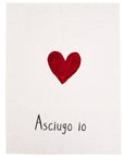 Canovaccio lino decoro "Asciugo io" 50x68 cm. Simple day