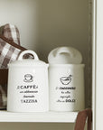 Piatto rettangolare piccolo Linea Ceramica Kitchen Cool colore bianco. Tognana Porcellane