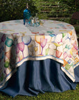 Tovaglia rettangolare 160x230 cm. Crystal, 100% lino. Tessitura Toscana Telerie