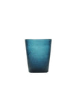 Bicchiere acqua "Memento" in vetro, colore deep blue, set 6 pz. Serafino Zani