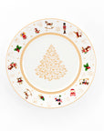 Servizio tavola Natale da 12posti tavola, Toys Natale. Weissestal
