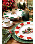 Servizio tavola natalizio 18 pz. Circus. Fade