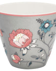 Latte cup Linea Sienna colore grigio. Greengate