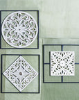 Quadro con Interno Quadrato in legno, Con Cornice, 39x39. Tognana